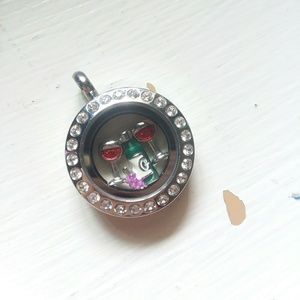 Origami Owl Locket and charms